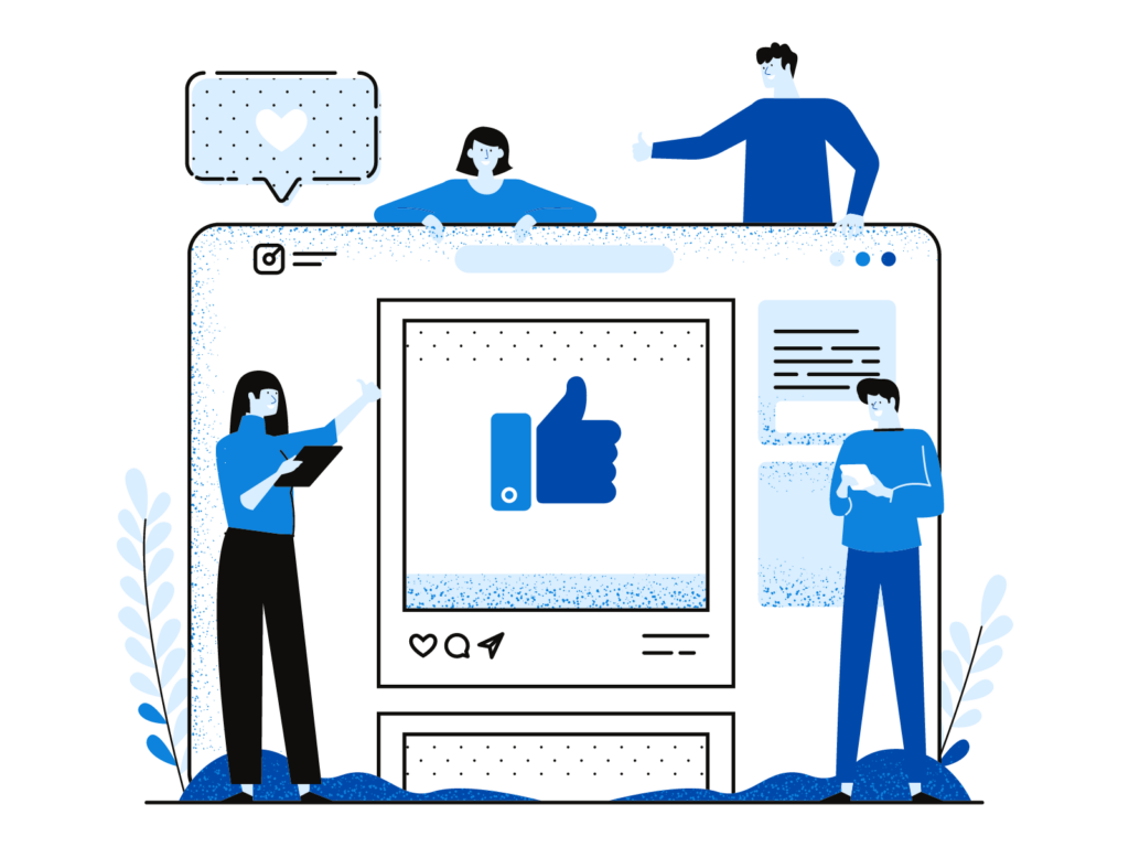 Social media market