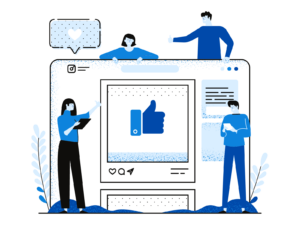 Social media market